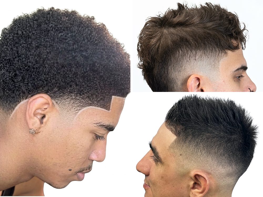 Skin fade, taper, mullets
